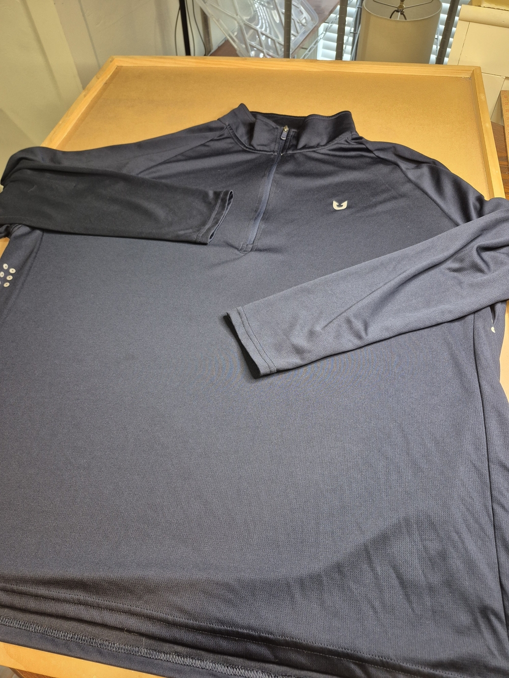 Northyard Men's Navy Quarter-Zip Performance Shirt 4656/4